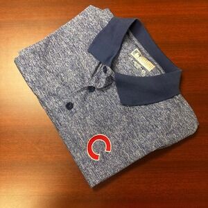 Genuine Merchandise MLB Chicago Cubs Polo Shirt Mens Large Casual Golf